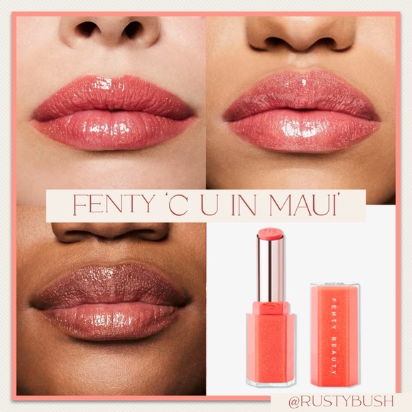 Fenty Beauty Other - 🎉HP🎉 Fenty ‘C U IN MAUI’ Gloss Bomb High-Shimmer Gloss Stick